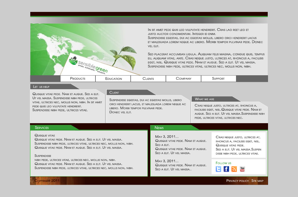Web-Design von Tamara L. für dieses Projekt | Design #297561