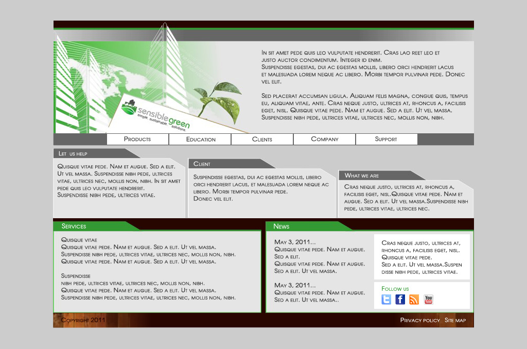 Web-Design von Tamara L. für dieses Projekt | Design #299690