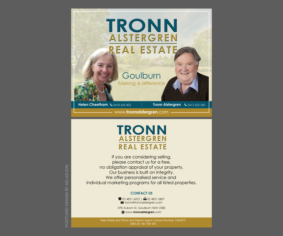 Design de Carte Postale par adiazudin pour ce projet | Design #5572073