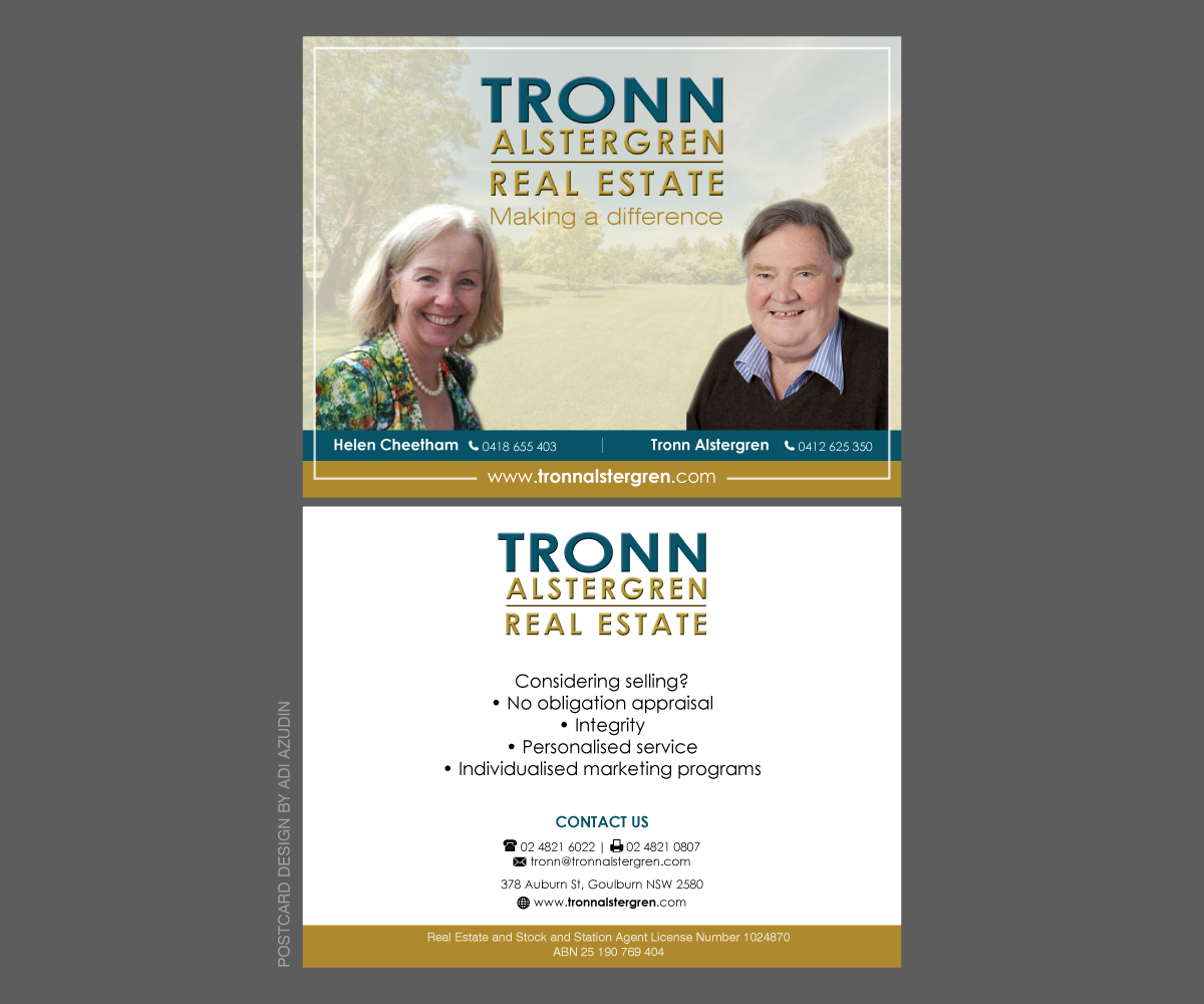 Design de Carte Postale par adiazudin pour ce projet | Design #5572208