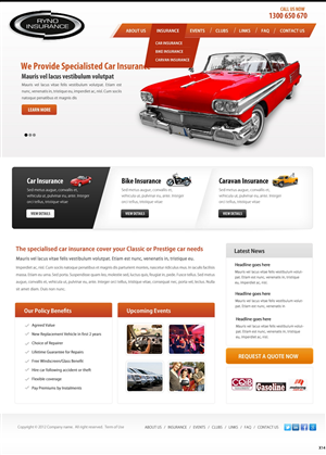 Web Design by pb for Strategy and Action | Design: #1536690