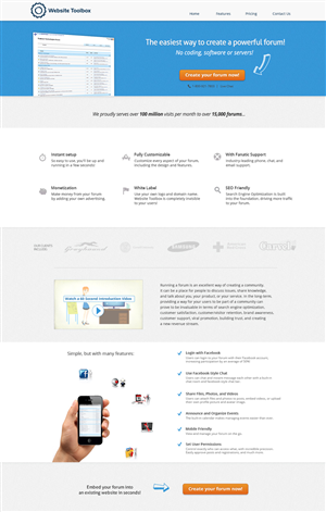 Landing Page Design by kristoffer