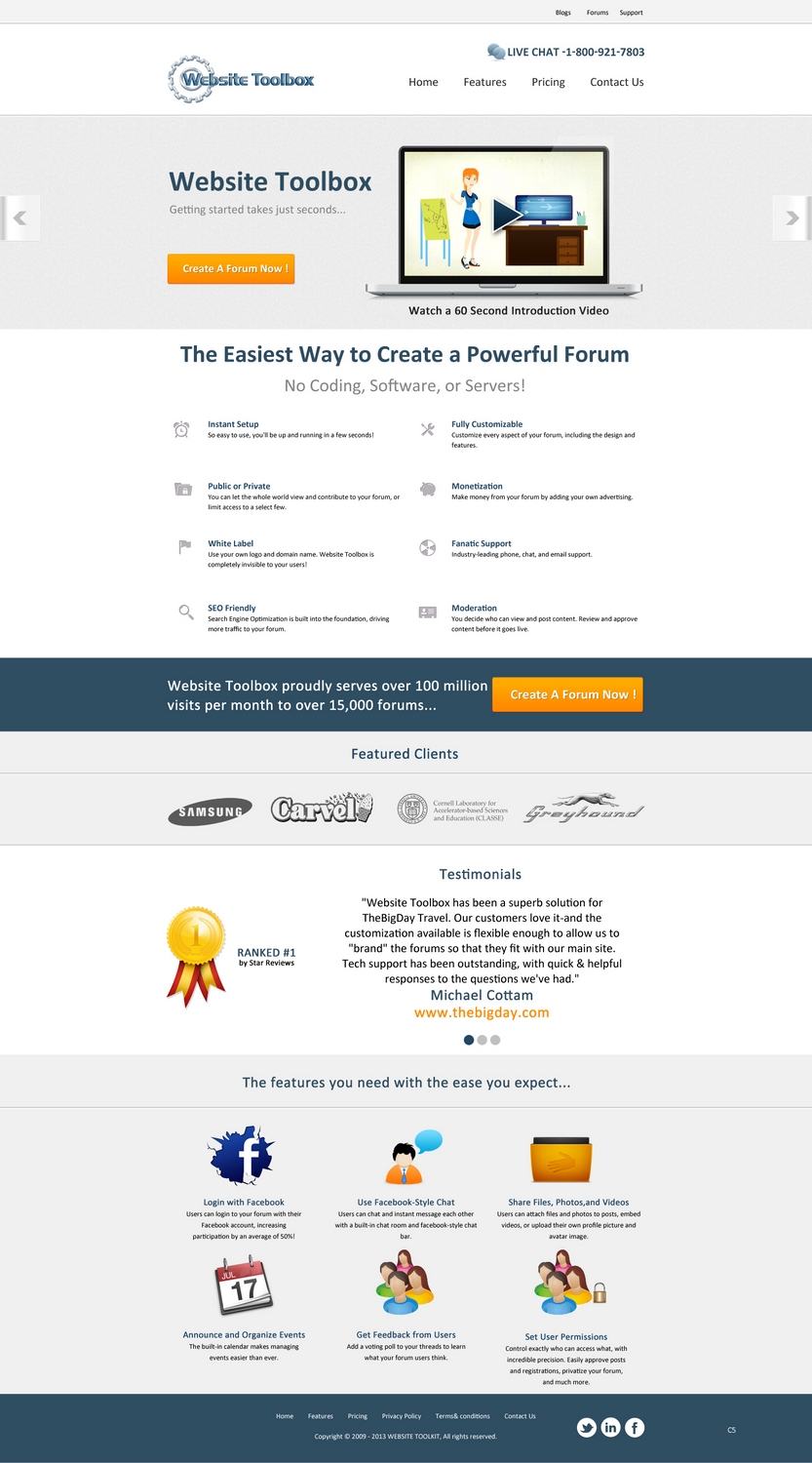 Landing Page Design by pb for this project | Design #1523135