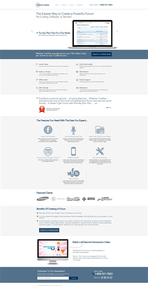 Landing Page Design by TechWise