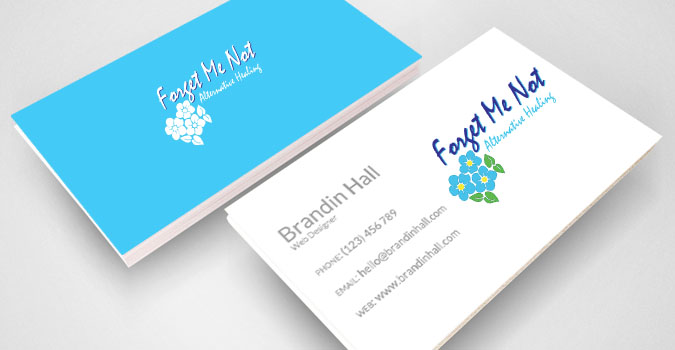 Logo-Design von Kaurne09 für Forget Me Not Alterntive Healing | Design #5531754