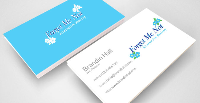 Logo-Design von Kaurne09 für Forget Me Not Alterntive Healing | Design #5532689