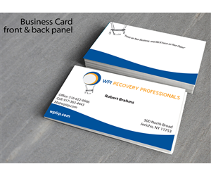 Business Card Design by WholeBranding® for WPI Recovery Professionals | Design: #1519477