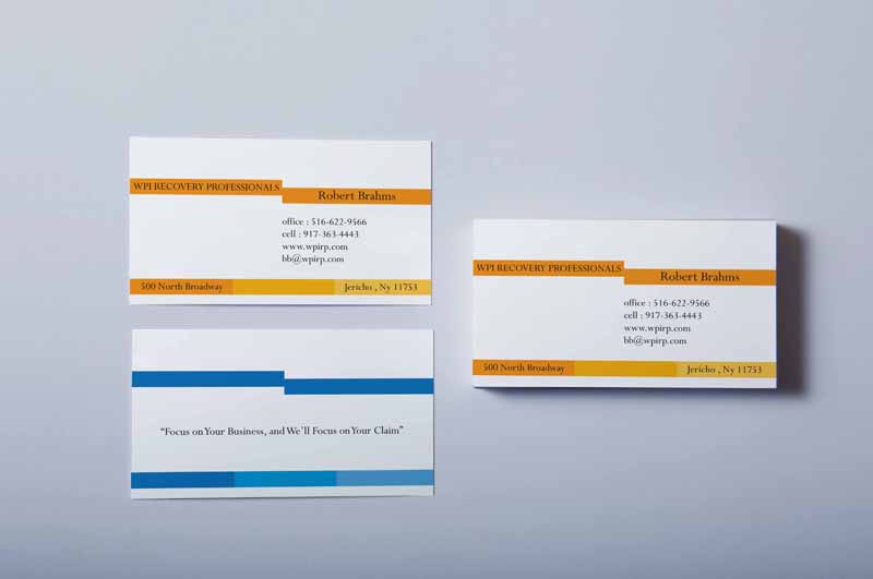 Design de Carte de Visite par denysa91 pour WPI Recovery Professionals | Design #1518584