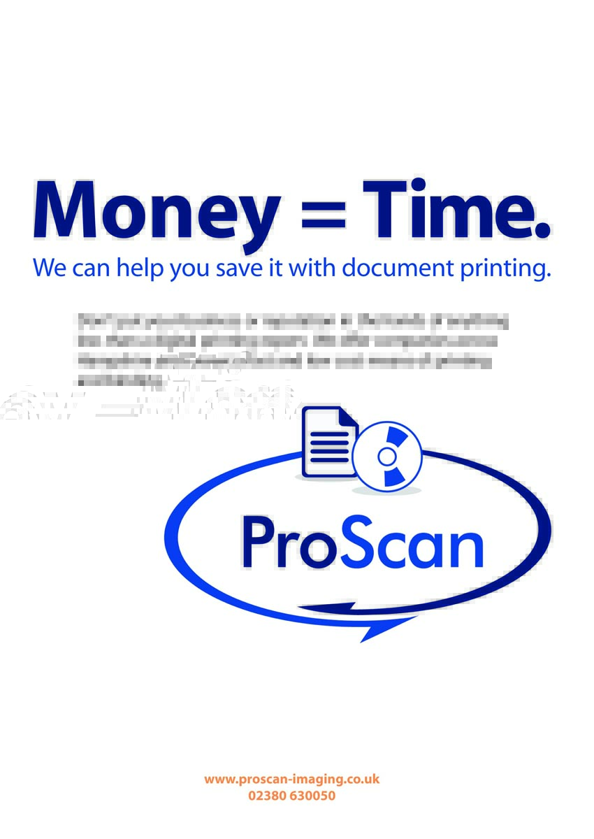 Flyer-Design von NemkiStudio für ProScan Document Imaging Ltd | Design #5540572