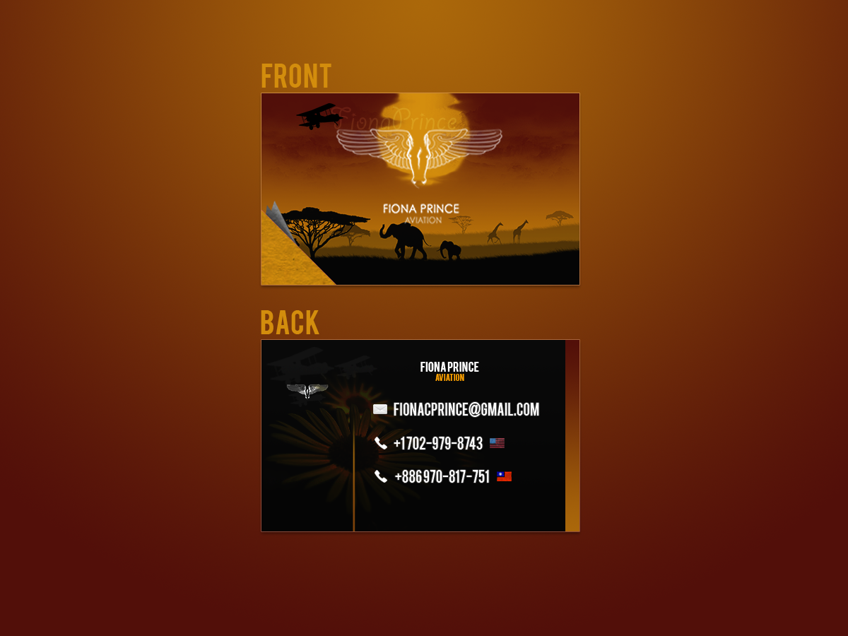 Business Card Design by jordyboy for this project | Design #1868721