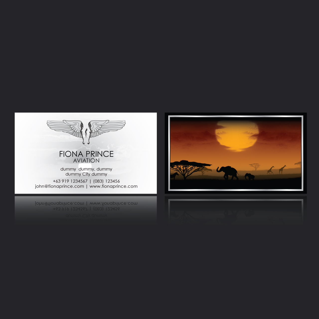 Business Card Design by yellowpixell for this project | Design #1587625