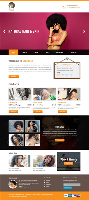 Web Design par pb pour ce projet | Design : #5536655