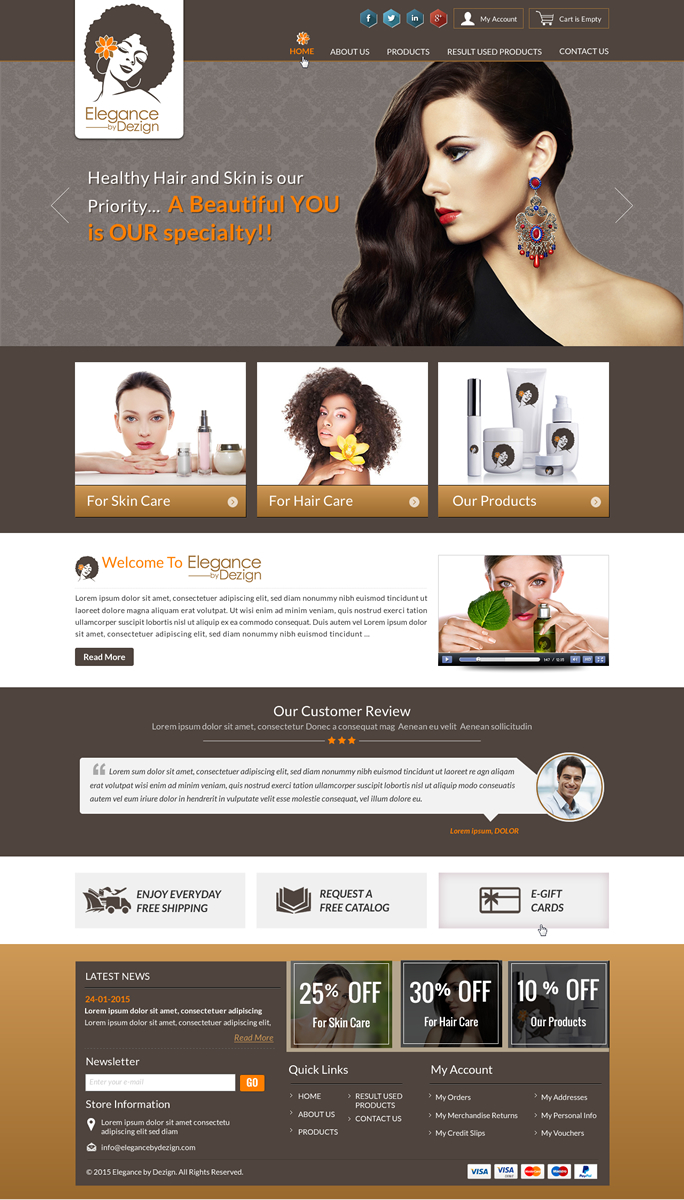 Web Design by Akrutishah for this project | Design #5549090