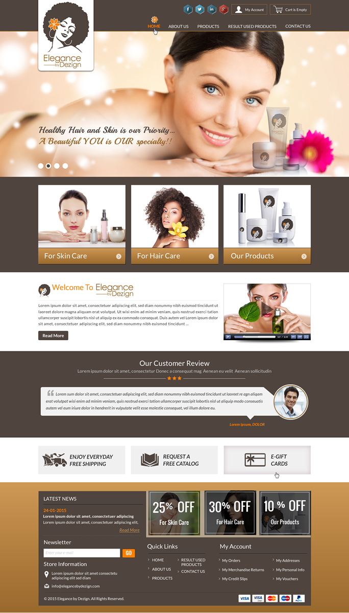 Web Design par Akrutishah pour ce projet | Design #5549094