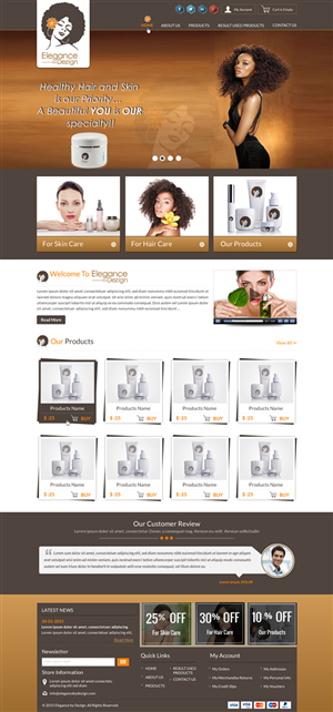 Web Design par Akrutishah pour ce projet | Design : #5555309