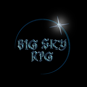 Big Sky RPG logo for gaming website | Photoshop Design by Creative Shots Studio