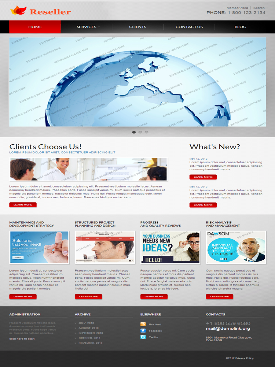 Web Design by sparkits for this project | Design #1537572