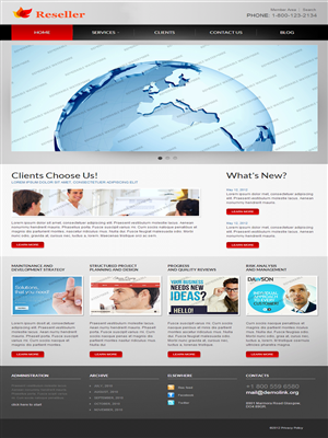 Web Design par sparkits pour ce projet | Design #1537572