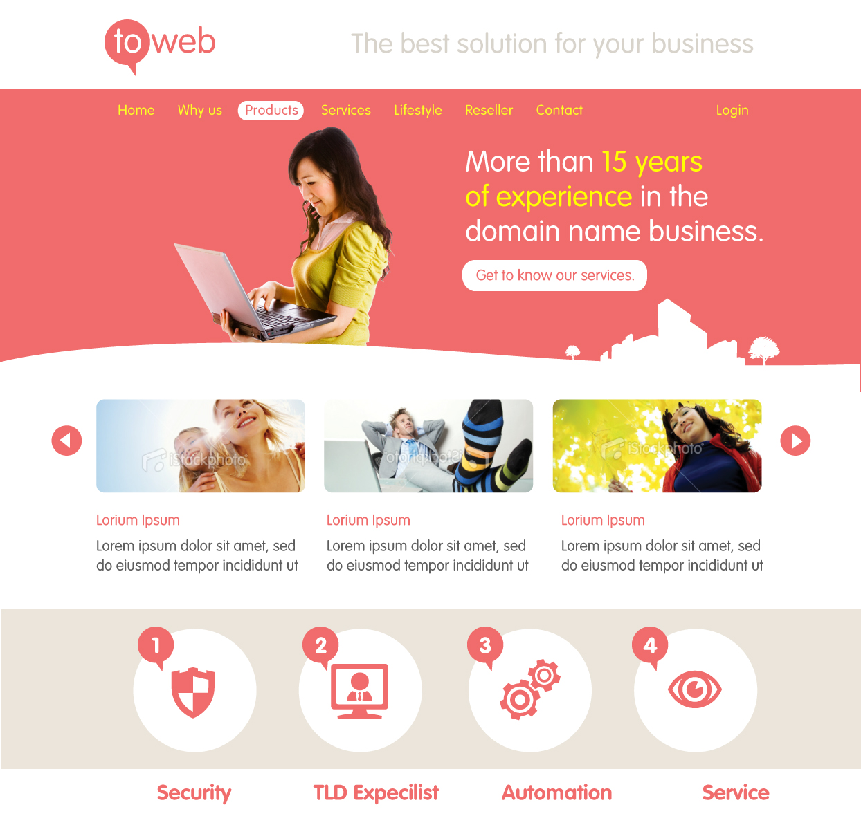 Web Design by Design By Andrew for this project | Design #1540489