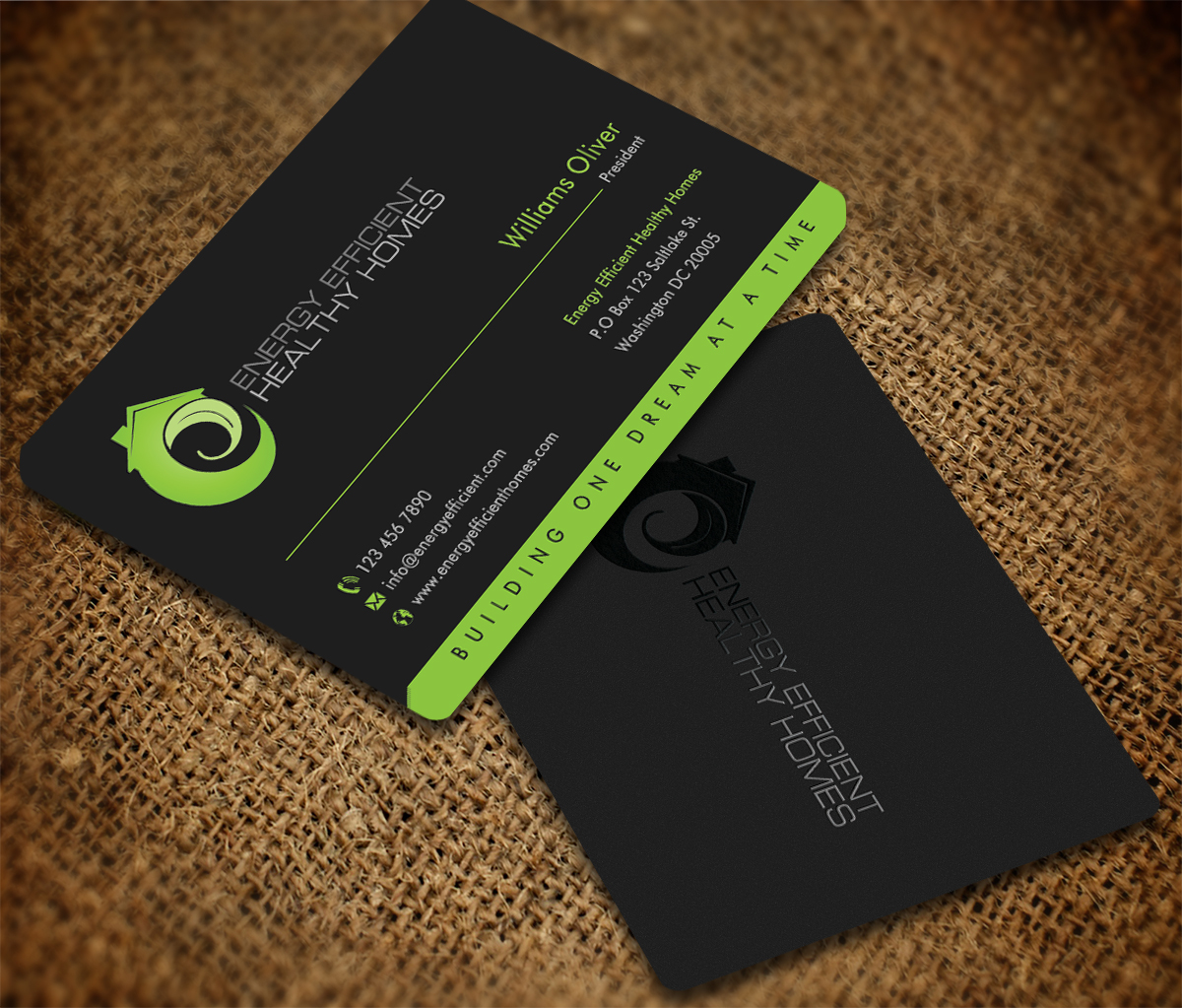 Business Card Design by Sarah Haroon for this project | Design #5519263