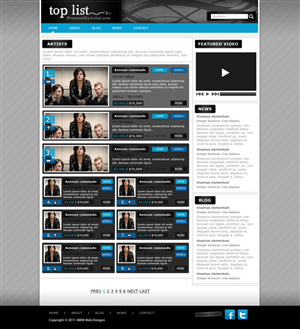 Web Design by Amy84 for this project | Design: #295636