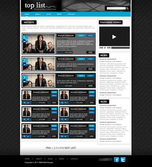 Web Design by Amy84 for this project | Design: #295639