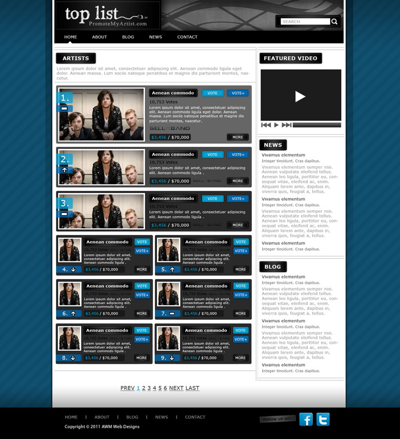 Web Design par Amy84 pour ce projet | Design #295640