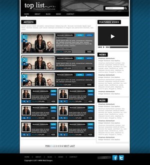 Web Design by Amy84 for this project | Design: #295640