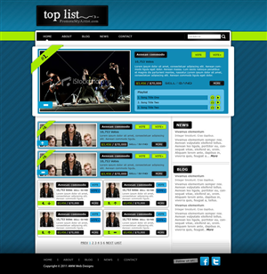 Web Design by Amy84 for this project | Design: #301271