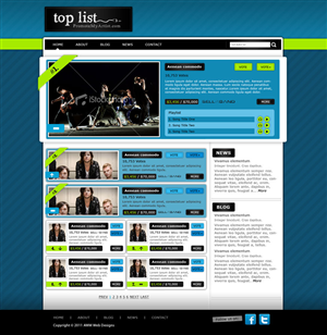 Web Design by Amy84 for this project | Design: #301274