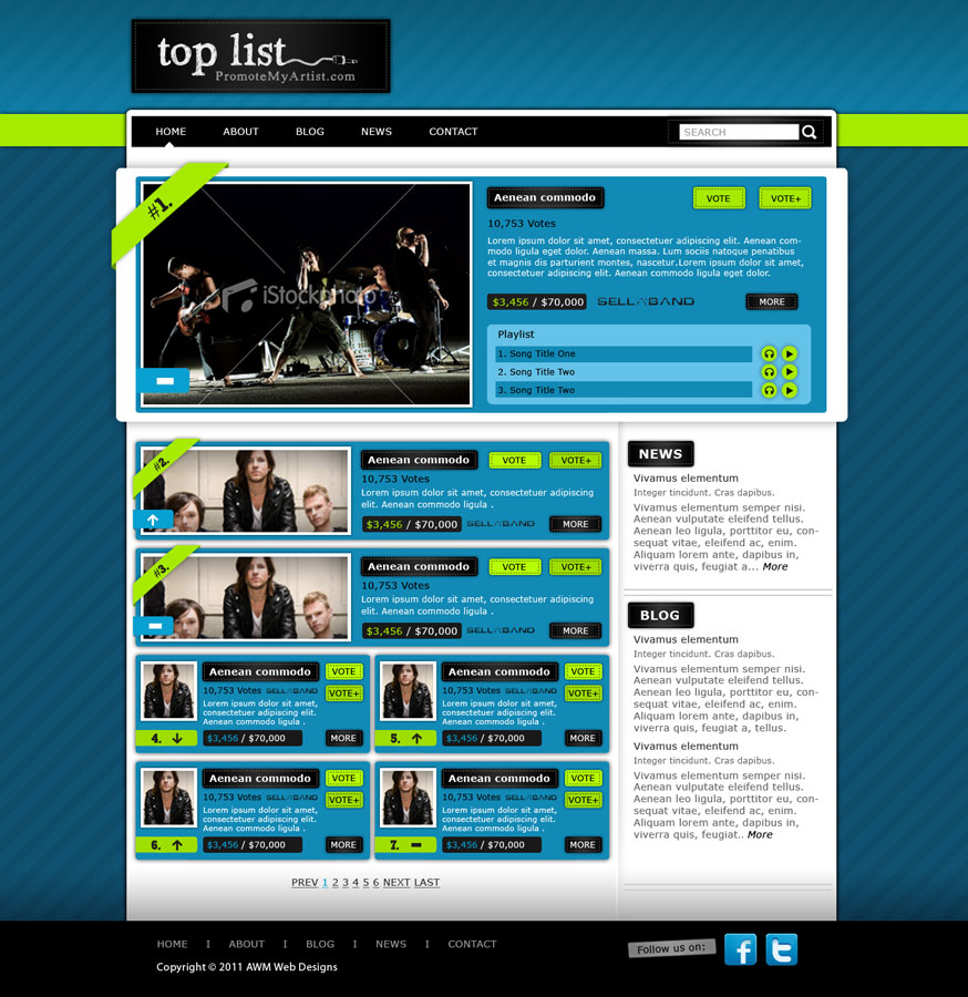 Web Design par Amy84 pour ce projet | Design #301275