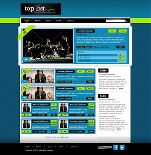 Web Design by Amy84 for this project | Design: #301275