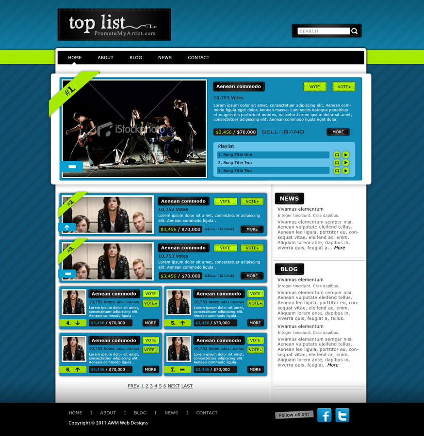 Web Design par Amy84 pour ce projet | Design #301277