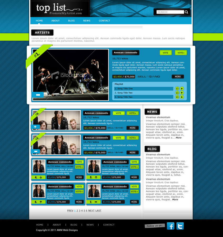 Web Design par Amy84 pour ce projet | Design #301278