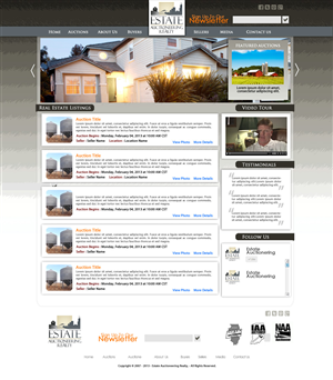 Diseño Wordpress por Visible Spectrum para AuctionServices.com, Inc. | Diseño #1536172