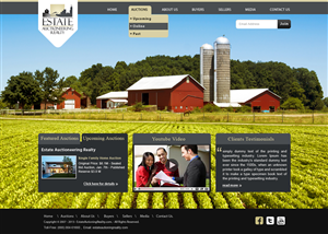 WordPress-Design von Creative X Designs für AuctionServices.com, Inc. | Design: #1548479