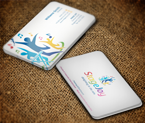 StageJoy business card | Business Card Design by MT