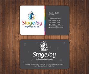 Business Card Design by Stylez Designz for this project | Design: #5579054