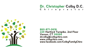Design de Papeterie par mostafa pour Colby Family Chiropractic DBA South Windsor Neck & Back | Design : #1524609