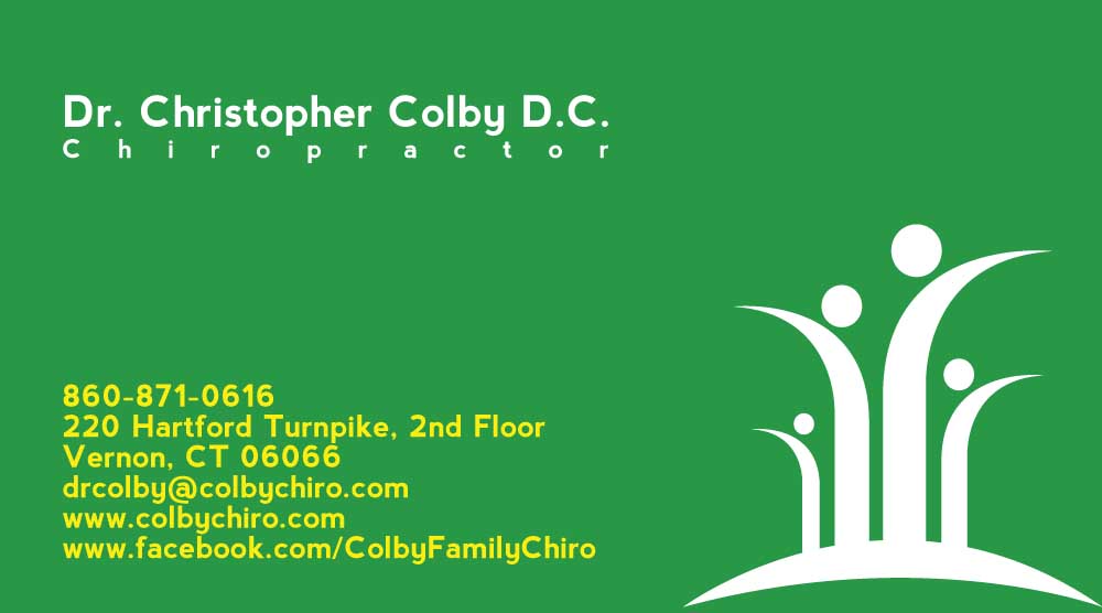 Design de Papeterie par mostafa pour Colby Family Chiropractic DBA South Windsor Neck & Back | Design #1524614