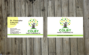 Design de Papeterie par Kat.Jur pour Colby Family Chiropractic DBA South Windsor Neck & Back | Design : #1582870