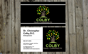 Design de Papeterie par Kat.Jur pour Colby Family Chiropractic DBA South Windsor Neck & Back | Design : #1583176