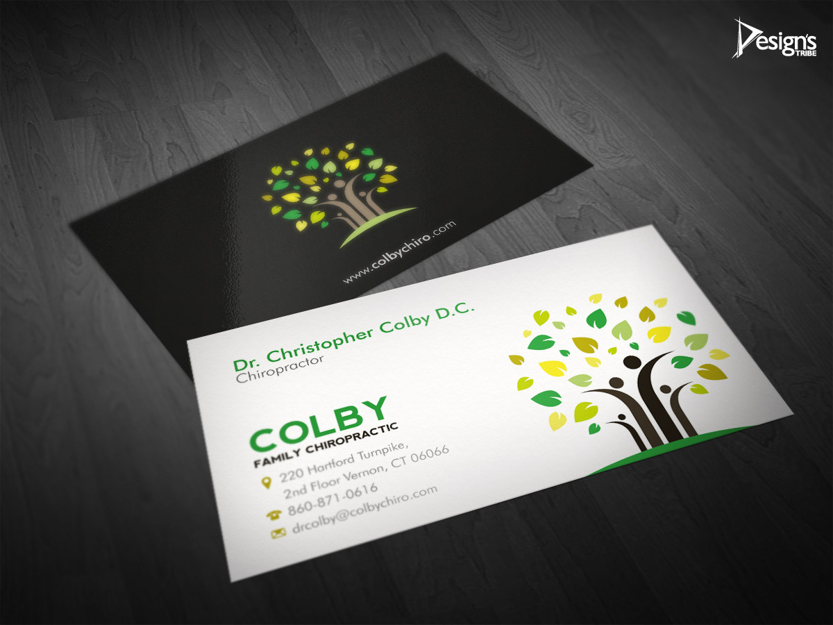 Stationery Design by DesignsTRIBE for Colby Family Chiropractic DBA South Windsor Neck & Back | Design #1523901