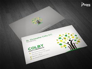 Design de Papeterie par DesignsTRIBE pour Colby Family Chiropractic DBA South Windsor Neck & Back | Design : #1590096