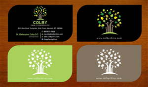 Design de Papeterie par Sbss pour Colby Family Chiropractic DBA South Windsor Neck & Back | Design : #1526901