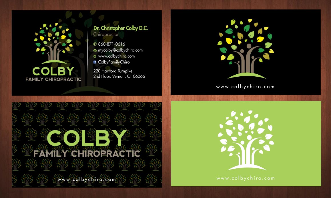 Stationery Design by Sbss for Colby Family Chiropractic DBA South Windsor Neck & Back | Design #1526902