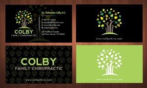 Design de Papeterie par Sbss pour Colby Family Chiropractic DBA South Windsor Neck & Back | Design : #1526902