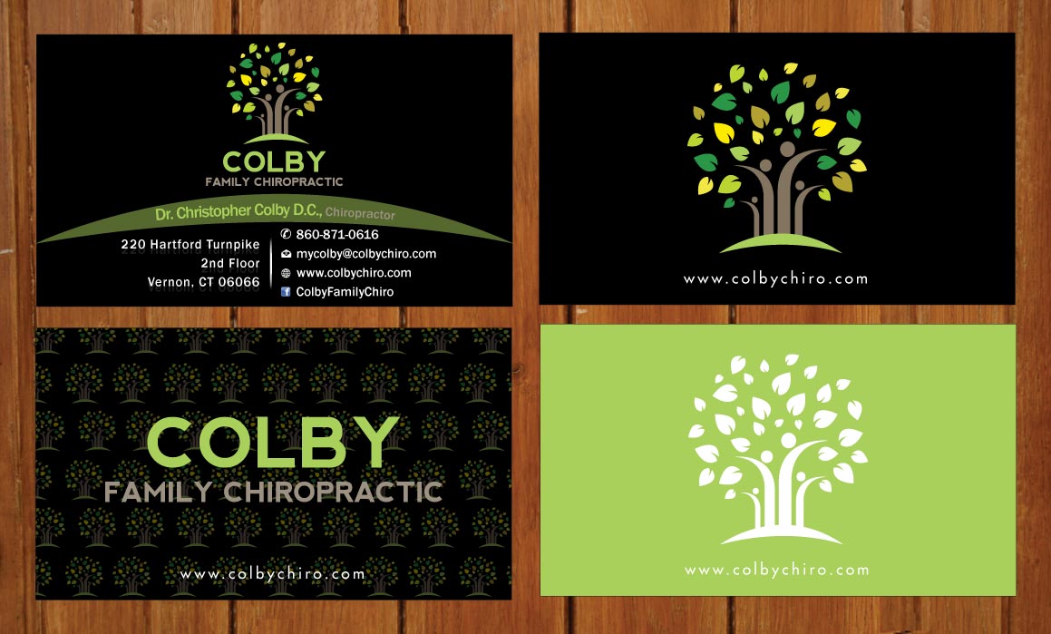 Schreibwaren-Design von Sbss für Colby Family Chiropractic DBA South Windsor Neck & Back | Design #1526905