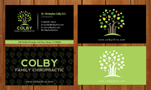 Design de Papeterie par Sbss pour Colby Family Chiropractic DBA South Windsor Neck & Back | Design : #1526908