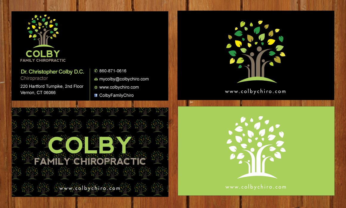 Diseño de Papelería por Sbss para Colby Family Chiropractic DBA South Windsor Neck & Back | Diseño #1526909